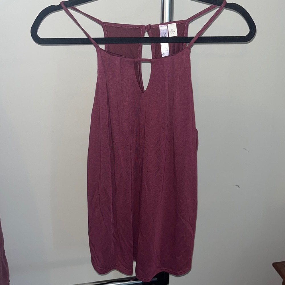 Magenta tank top